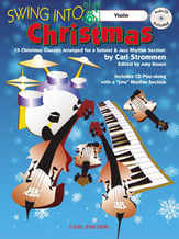 SWING INTO CHRISTMAS VIOLIN-BK/CD cover